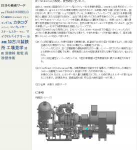 産業用冷凍機