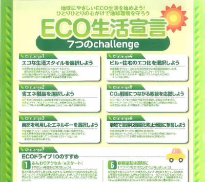ECO生活宣言